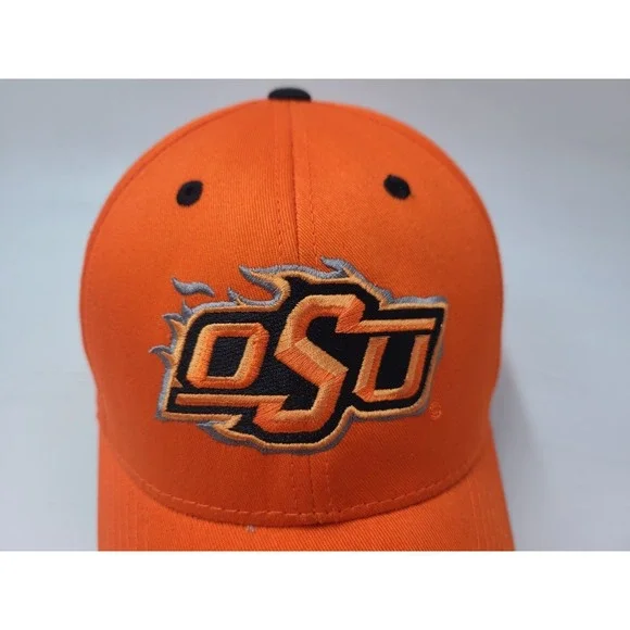 Oklahoma State University Cowboys Flames Captivating Headgear Adjustable Hat Cap - Picture 6 of 14